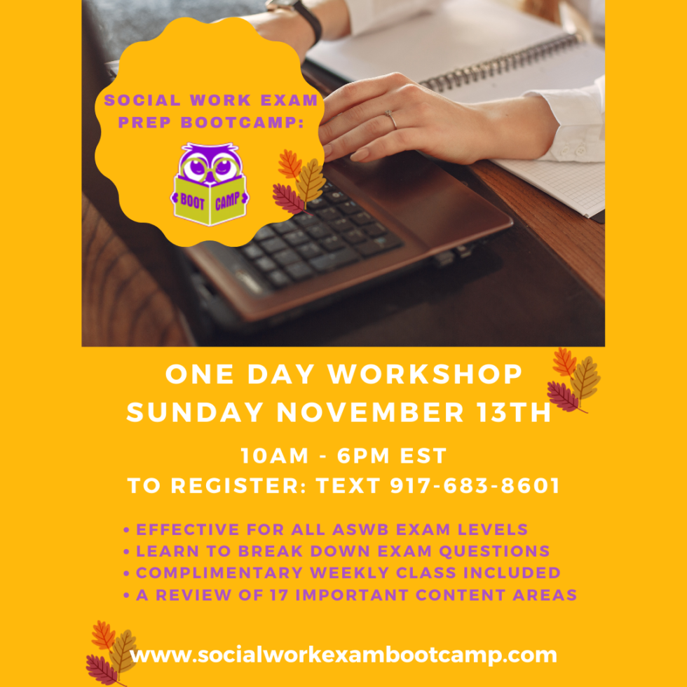 Exam Services Social Work Exam Bootcamp New York