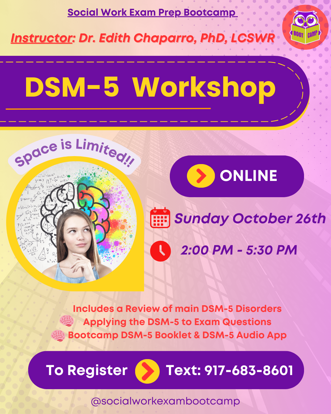 social-work-exam-bootcamp-dsm5-AUG-workshop